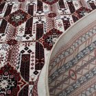 Classic carpet beige Afghan 140x200 polyester rug for living room or bedroom