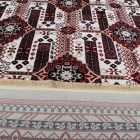Classic carpet beige Afghan 140x200 polyester rug for living room or bedroom