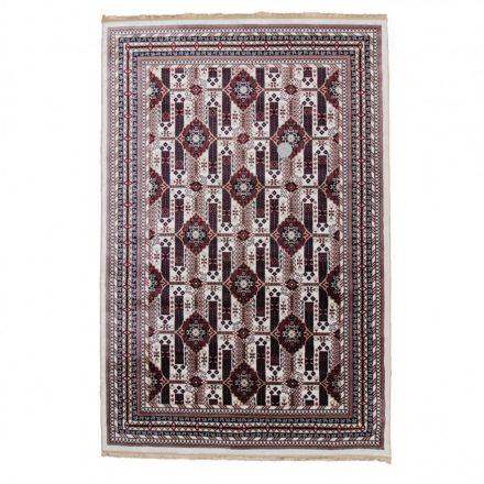 Classic carpet beige 200x300 machine-made polyester rug