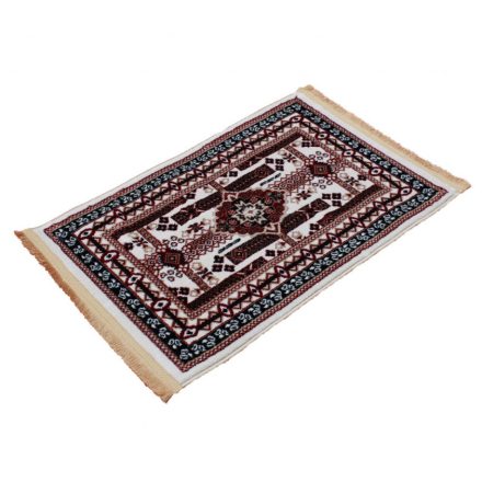 Classic carpet beige 60x90 machine-made polyester rug