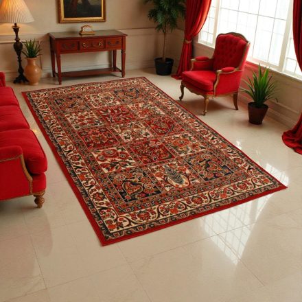 Classic Carpet burgundy 150x225 oriental style living room rug