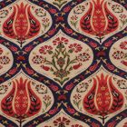 Dark Blue Decorative Cushion 45x45 cm – Sultan Pomegranate