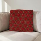 Burgundy Decorative Cushion 45x45 cm – Ruby Palace