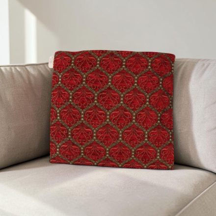 Burgundy Decorative Cushion 45x45 cm – Ruby Palace