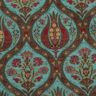 Turquoise Decorative Cushion 45x45 cm – Bosphorus Pomegranate