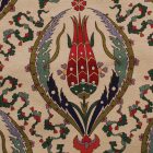 Cream Decorative Cushion 45x45 cm – Sultan Tulip