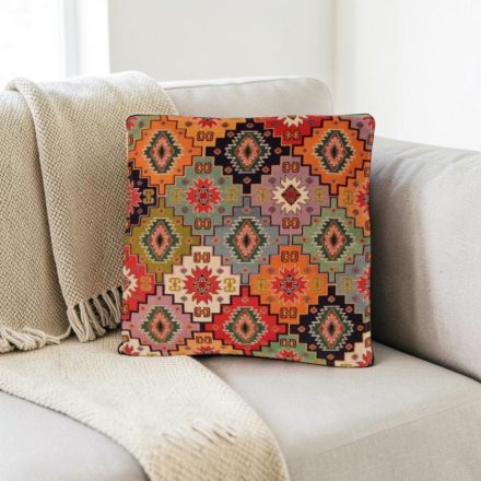Orange Decorative Cushion 45x45 cm – Nomad Mosaic