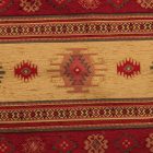 Burgundy Decorative Cushion 45x45 cm – Caravan Stripes