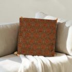 Brown Decorative Cushion 45x45 cm – Bronze Palace