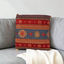 Blue Decorative Cushion 45x45 cm – Nomad River