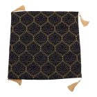 Dark Blue Decorative Cushion 45x45 cm – Midnight Blue Ornament