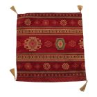 Red Decorative Cushion 45x45 cm – Crimson Nomad