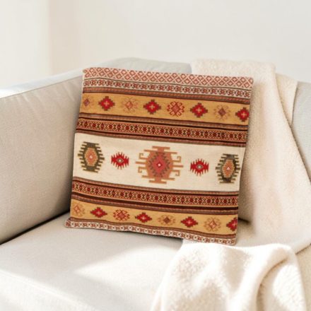 Beige Decorative Cushion 45x45 cm – Sand Kilim
