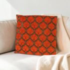 Orange Decorative Cushion 45x45 cm – Mandarin Ornament