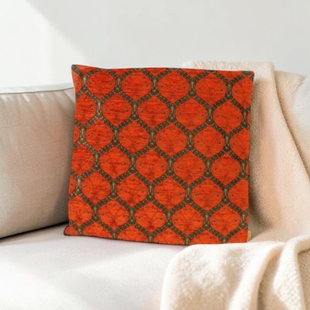 Orange Decorative Cushion 45x45 cm – Mandarin Ornament