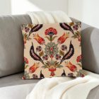Cream Decorative Cushion 45x45 cm – Oriental Tulip