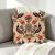 Cream Decorative Cushion 45x45 cm – Oriental Tulip