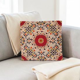 Blue Decorative Cushion 45x45 cm – Sultan’s Garden