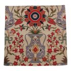 Cream Decorative Cushion 45x45 cm – Oriental Vase