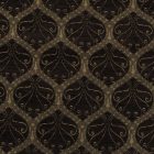 Black Decorative Cushion 45x45 cm – Ebony Ornament