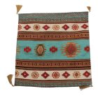 Turquoise Decorative Cushion 45x45 cm – Turquoise Nomad