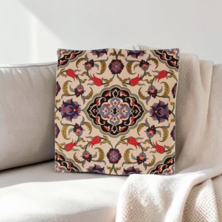 Cream Decorative Cushion 45x45 cm – Sapphire Tulip