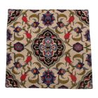 Cream Decorative Cushion 45x45 cm – Sapphire Tulip