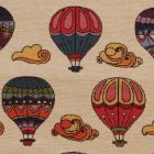Cream Decorative Cushion 45x45 cm – Hot Air Balloon Dream