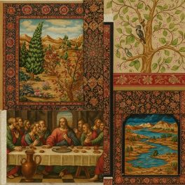 Viscose silk rugs from Iran