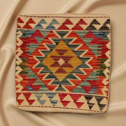 Afghan Kilim cushion cover 45x45 hand woven cushion