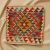 Afghan Kilim cushion cover 45x45 hand woven cushion
