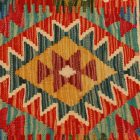 Afghan Kilim cushion cover 45x45 hand woven cushion