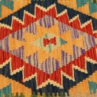 Kilim cushion 45x45 hand woven cushion cover