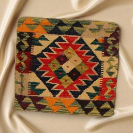Hand woven decorative cushion 45x45 Kilim cushion cover