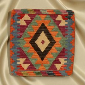 Hand woven cushion 45x45 Kilim cushion cover
