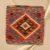 Kilim cushion 45x45 hand woven cushion cover