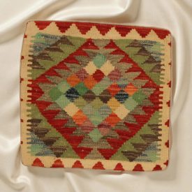 Kilim cushion 45x45 hand woven cushion cover