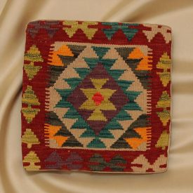 Kilim cushion cover 45x45 hand woven luxury cushion