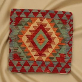 Kilim cushion cover 45x45 hand woven cushion