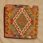 Afghan Kilim cushion cover 45x45 hand woven cushion