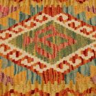 Afghan Kilim cushion cover 45x45 hand woven cushion