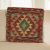 Afghan Kilim cushion cover 45x45 hand woven cushion