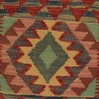 Afghan Kilim cushion cover 45x45 hand woven cushion