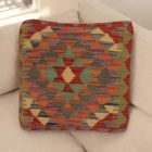 Hand woven cushion cover 45x45 Kilim decorative cushion