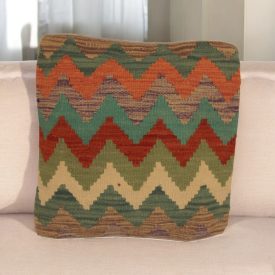 Hand woven decorative cushion 45x45 Kilim cushion cover