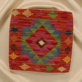 Kilim cushion cover 45x45 hand woven decorative cushion