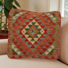 Oriental decorative cushion 50x50 hand woven Kelim cushion cover