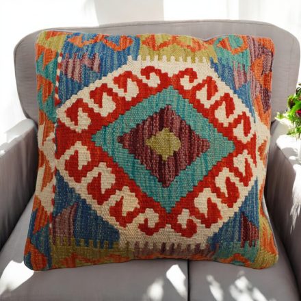 Kelim pillow 45x45 hand woven pillow cover