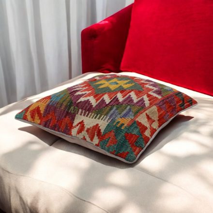 Kelim cushion 45x45 hand woven pillowcase