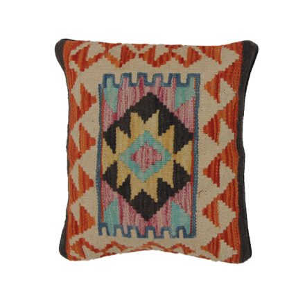 Kelim decorative pillow 45x40 hand woven cushion cover
